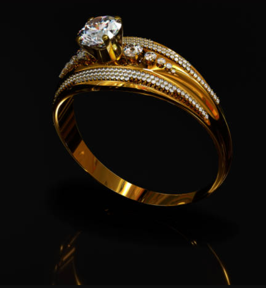 Sculpted rings